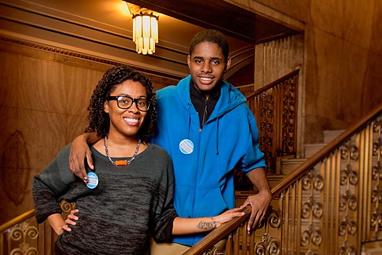 Kayla Mason and Trevon Stapleton, Youth Voice, Detroit