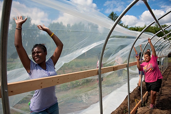 GreenFist Project at Sprout Urban Farms