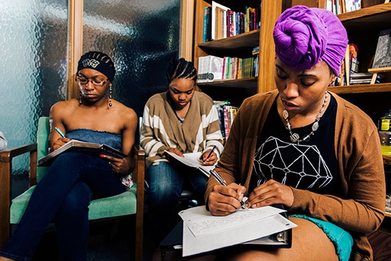 YOUNG POETS IN FLINT